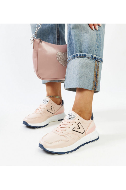 Rožiniai sneakersai ant storesnio... Rožiniai sneakersai ant storesnio...