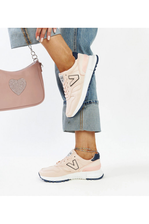 Rožiniai sneakersai ant storesnio... Rožiniai sneakersai ant storesnio...