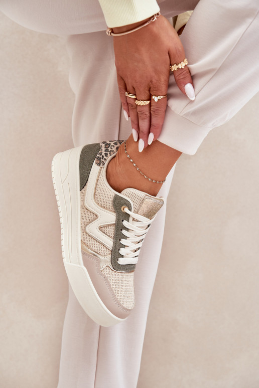 sportiniai bateliai Moteriškas su platforma su leopardo kailio raštais žalios spalvos Lorori