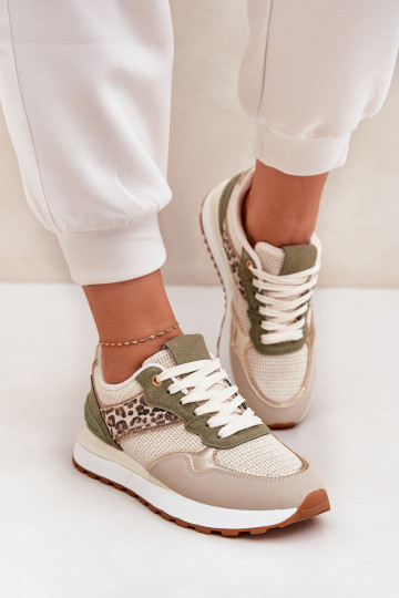 sportiniai bateliai Moteriškas ir raštais su platforma žalios spalvos Davinara