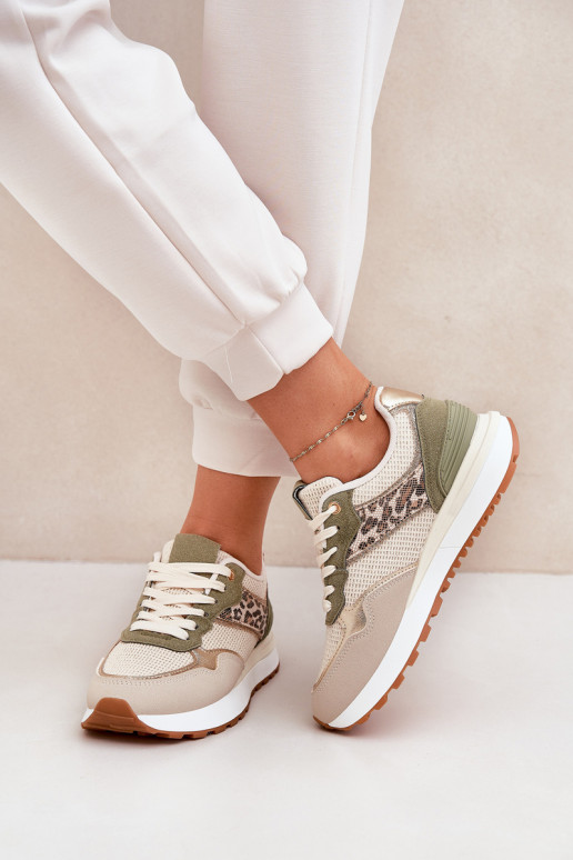 sportiniai bateliai Moteriškas ir raštais su platforma žalios spalvos Davinara