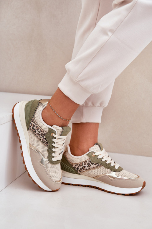 sportiniai bateliai Moteriškas ir raštais su platforma žalios spalvos Davinara