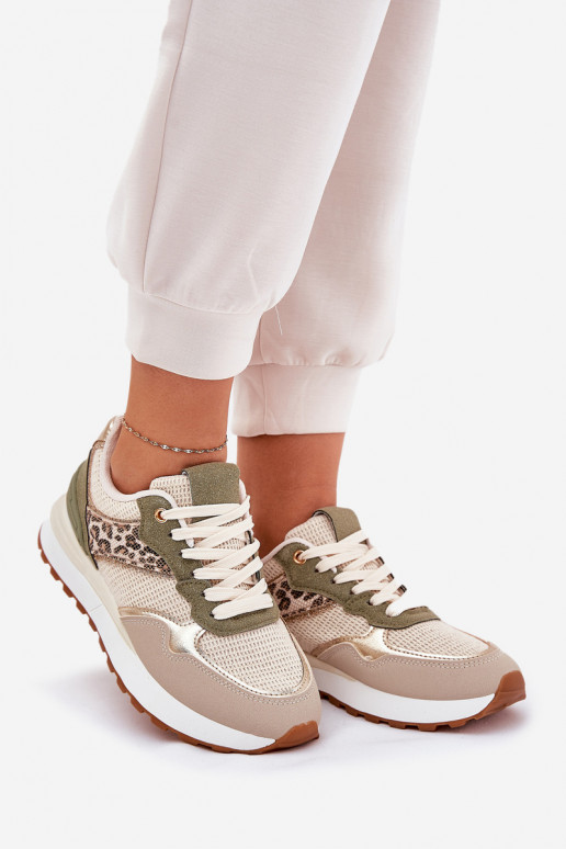 sportiniai bateliai Moteriškas ir raštais su platforma žalios spalvos Davinara