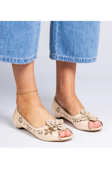 Bežinės ażurolės balerinės... 2