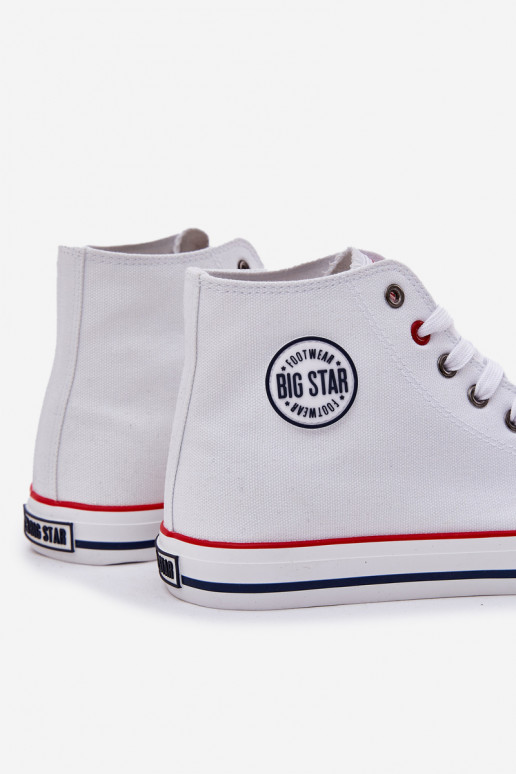  Vyriški laisvalaikio batai Big Star NN174305 HI-POLY SYSTEM baltos spalvos