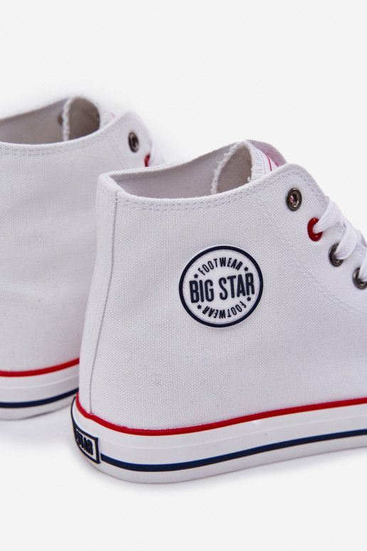  Vyriški laisvalaikio batai Big Star NN174305 HI-POLY SYSTEM baltos spalvos