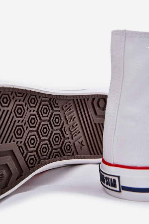  Vyriški laisvalaikio batai Big Star NN174305 HI-POLY SYSTEM baltos spalvos