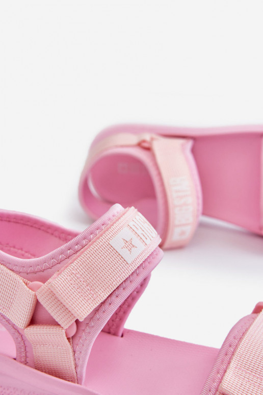 Moteriškas Sportinio stiliaus basutės Big Star LL274729 rožinės spalvos Moteriškas Sportinio stiliaus basutės Big Star LL274729 rožinės spalvos