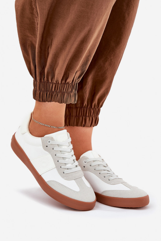 Sneakers modelio batai Moteriškas Big Star RR274371 Baltos-pilkos spalvos