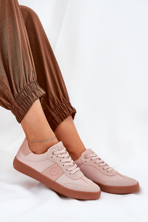 Sneakers modelio batai Moteriškas Big Star RR274373 rožinės spalvos
