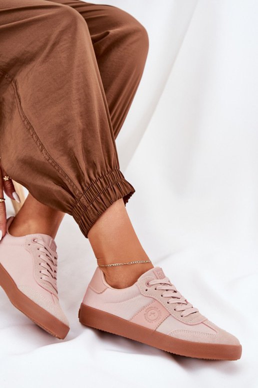 Sneakers modelio batai Moteriškas Big Star RR274373 rožinės spalvos