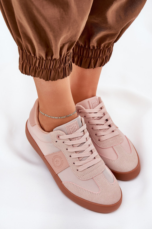 Sneakers modelio batai Moteriškas Big Star RR274373 rožinės spalvos