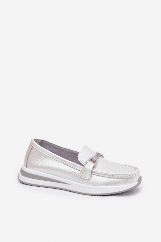 Oda moteriški mokasinai S.Barski GR51-598 perlamutriniai