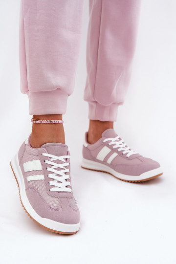 Sneakers modelio batai Moteriškas Z iš eko zomšosu Violetinės spalvos Tai turirinils 2