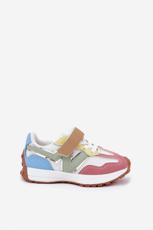 Sneakers modelio batai Vaikiški su lipniais užsegimais įvairių spalvų Tezzu