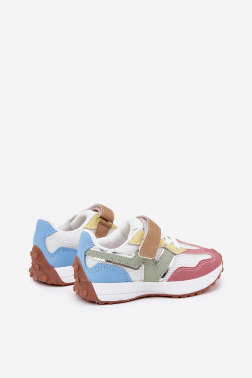 Sneakers modelio batai Vaikiški su lipniais užsegimais įvairių spalvų Tezzu