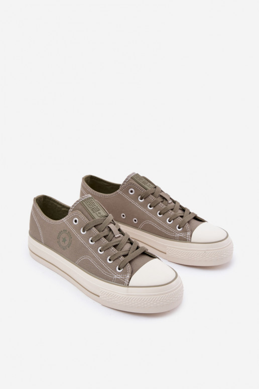 Vyriški laisvalaikio batai su platforma Big Star RR174325 žalios spalvos