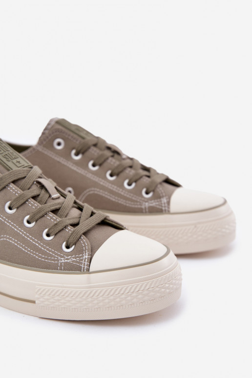 Vyriški laisvalaikio batai su platforma Big Star RR174325 žalios spalvos