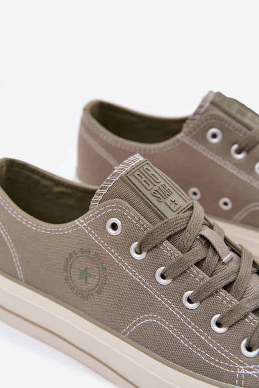 Vyriški laisvalaikio batai su platforma Big Star RR174325 žalios spalvos