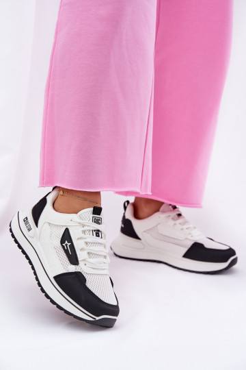 sportiniai bateliai Moteriškas su platforma Big Star RR274A223 HI-POLY SYSTEM Baltos-juodos spalvos 2