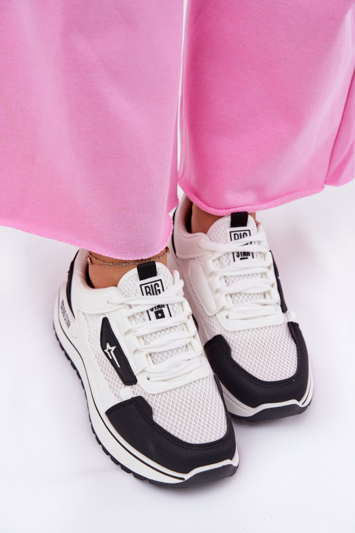 sportiniai bateliai Moteriškas su platforma Big Star RR274A223 HI-POLY SYSTEM Baltos-juodos spalvos sportiniai bateliai Moteriškas su platforma Big Star RR274A223 HI-POLY SYSTEM Baltos-juodos spalvos