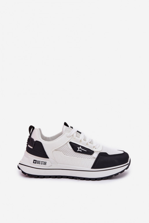sportiniai bateliai Moteriškas su platforma Big Star RR274A223 HI-POLY SYSTEM Baltos-juodos spalvos sportiniai bateliai Moteriškas su platforma Big Star RR274A223 HI-POLY SYSTEM Baltos-juodos spalvos