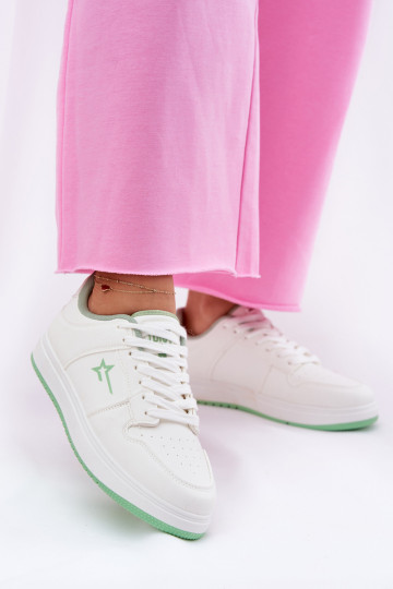 Sneakers modelio batai Moteriškas Big Star RR274A246 HI-POLY SYSTEM baltos spalvos