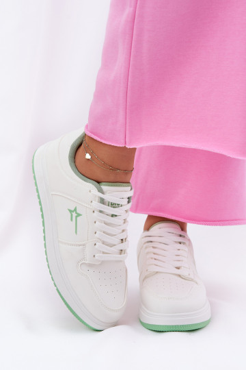 Sneakers modelio batai Moteriškas Big Star RR274A246 HI-POLY SYSTEM baltos spalvos 2