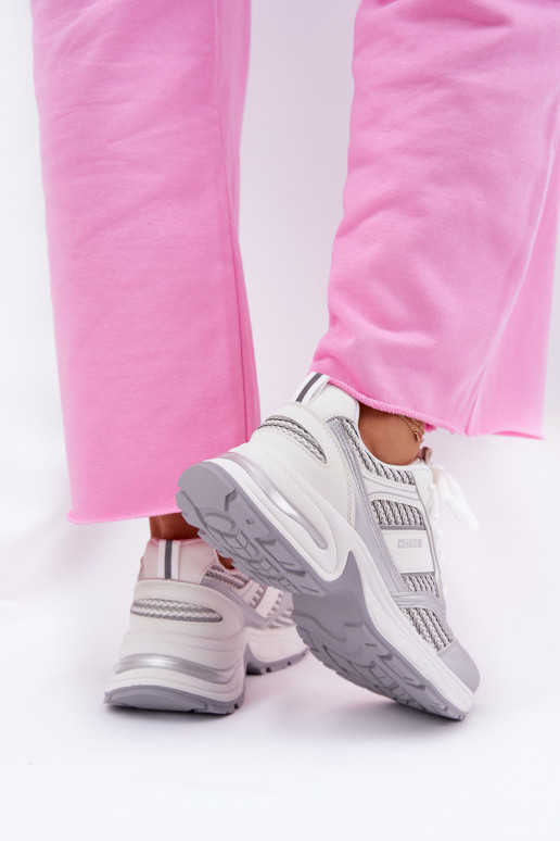 Sneakers modelio batai Moteriškas Big Star RR274A195 baltos spalvos