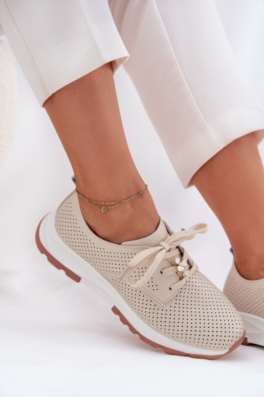 Oda batai Moteriškas Z Przypinką Artiker 54C1811 smėlio spalvos