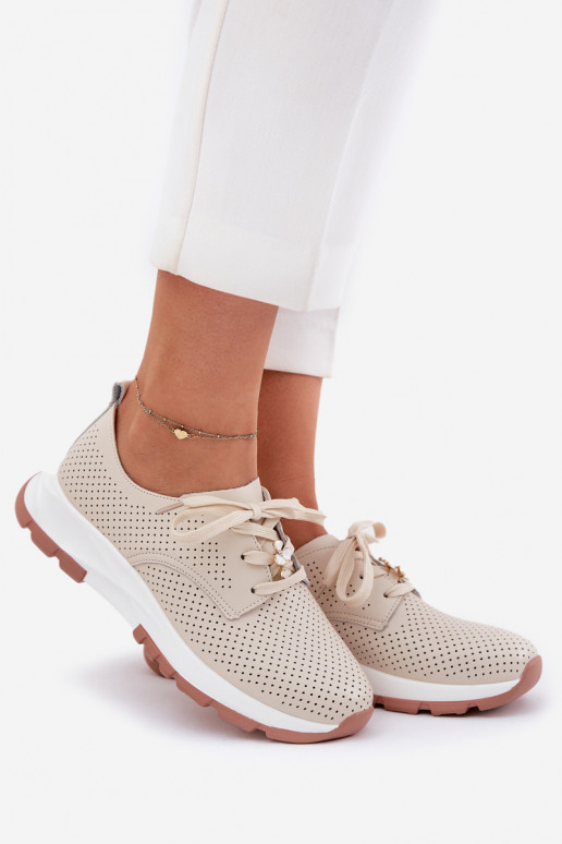 Oda batai Moteriškas Z Przypinką Artiker 54C1811 smėlio spalvos