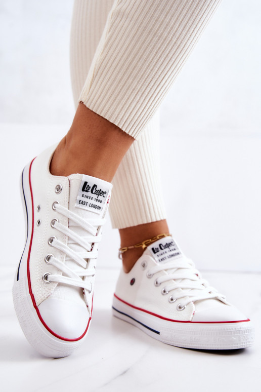 Moteriški batai Lee Cooper LCIN-22-31-0875L baltos spalvos