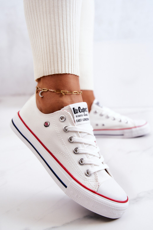 Moteriški batai Lee Cooper LCIN-22-31-0875L baltos spalvos