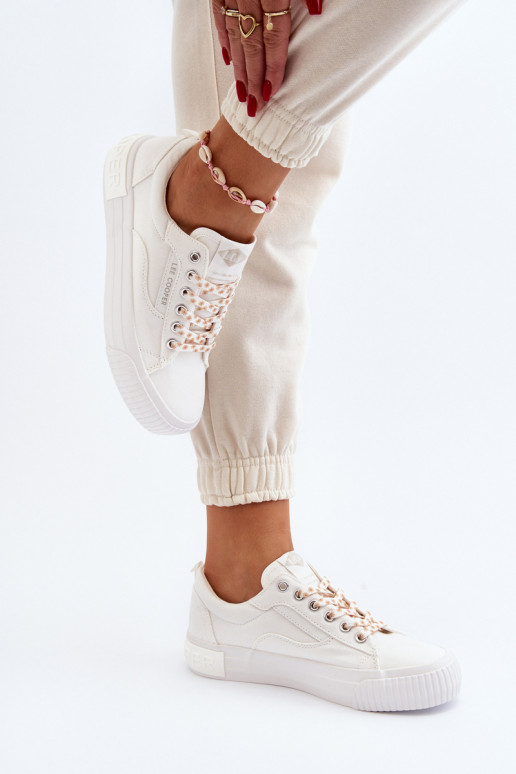 Moteriški batai Lee Cooper LCIN-24-31-2170 baltos spalvos