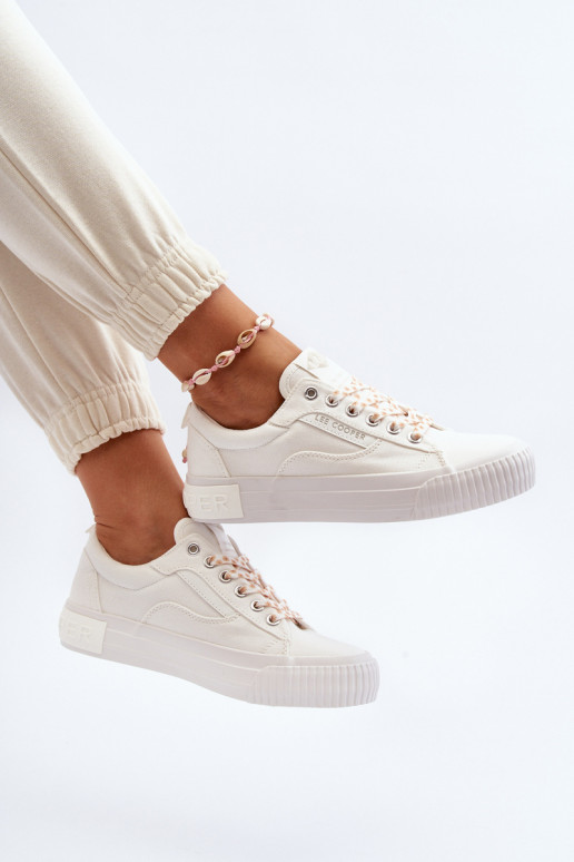 Moteriški batai Lee Cooper LCIN-24-31-2170 baltos spalvos