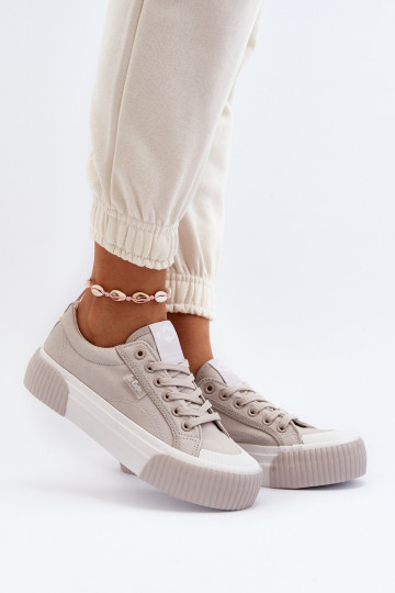 Laisvalaikio bateliai Ant storo pado Lee Cooper LCIN-24-31-2178 pilkos spalvos