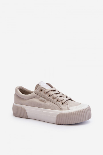 Pilki Lee Cooper laisvalaikio bateliai ant storo pado LCIN-24-31-2178 2