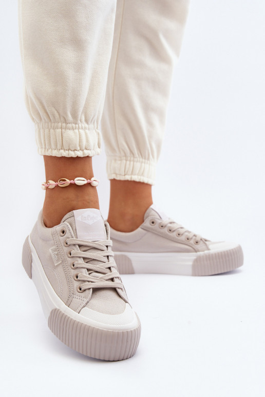 Laisvalaikio bateliai Ant storo pado Lee Cooper LCIN-24-31-2178 pilkos spalvos