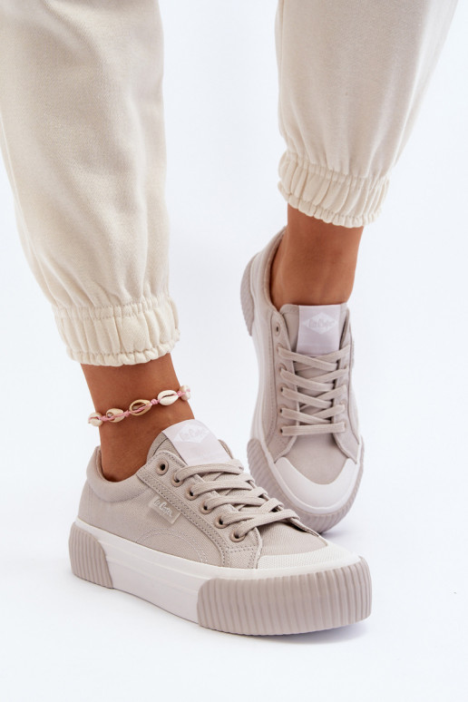 Laisvalaikio bateliai Ant storo pado Lee Cooper LCIN-24-31-2178 pilkos spalvos