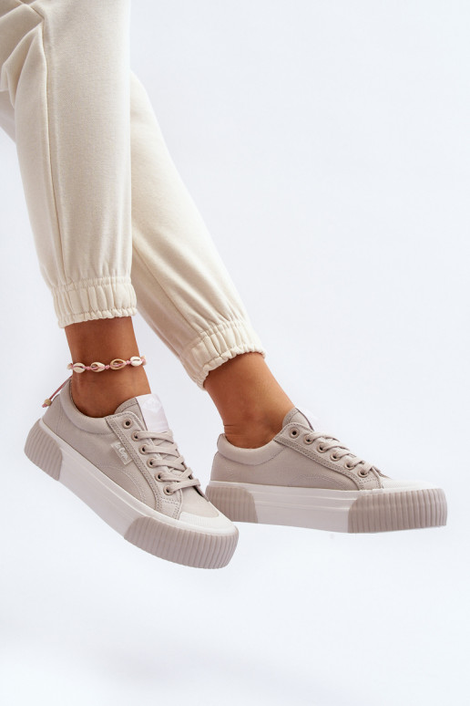 Laisvalaikio bateliai Ant storo pado Lee Cooper LCIN-24-31-2178 pilkos spalvos