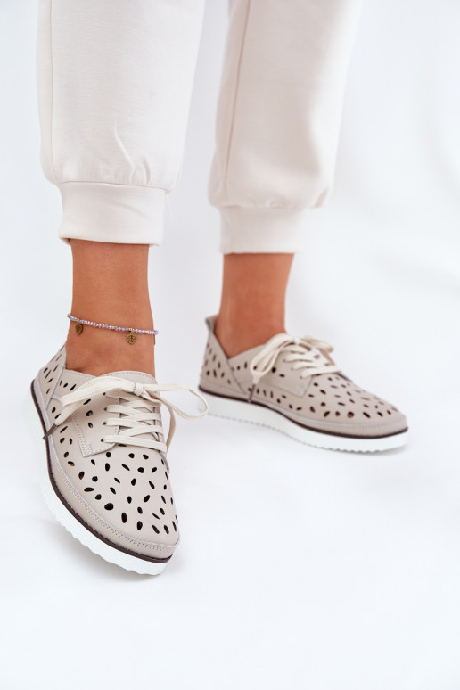 batai Oda Moteriškas S.Barski LR51-610 smėlio spalvos batai Oda Moteriškas S.Barski LR51-610 smėlio spalvos