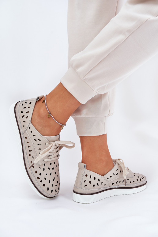 batai Oda Moteriškas S.Barski LR51-610 smėlio spalvos batai Oda Moteriškas S.Barski LR51-610 smėlio spalvos