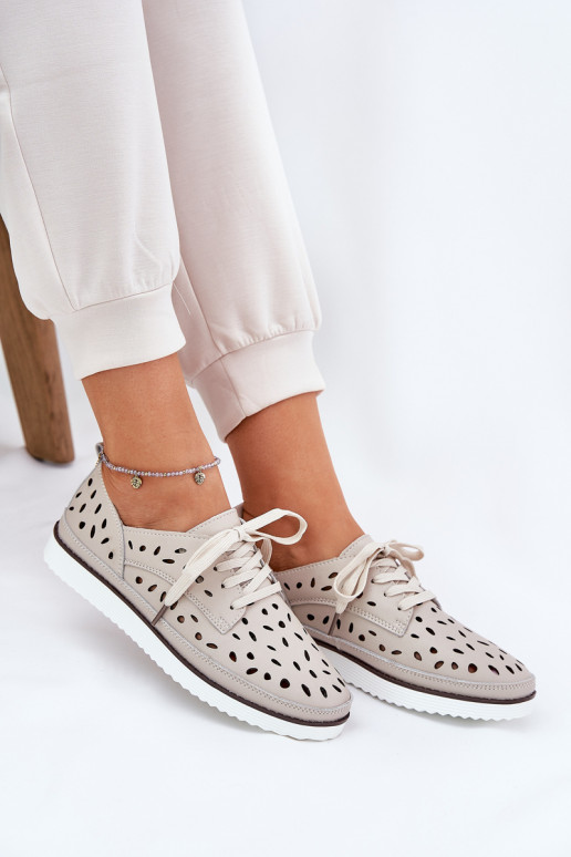 batai Oda Moteriškas S.Barski LR51-610 smėlio spalvos batai Oda Moteriškas S.Barski LR51-610 smėlio spalvos