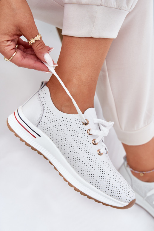 Oda  batai Moteriškas Artiker 54C1758 baltos spalvos