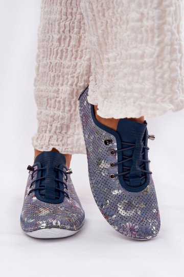 batai Moteriškas Pagaminta iš natūralios odos Raštuotas Artiker 56C2691 mėlynos spalvos 2