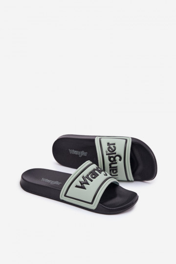 Šlepetės Vyriški INRANGLER AVERELL SLIDER MEN LOIN 20251042.52D šviesiai žalios spalvos