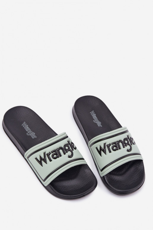 Šlepetės Vyriški INRANGLER AVERELL SLIDER MEN LOIN 20251042.52D šviesiai žalios spalvos