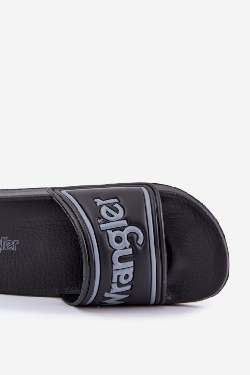 Šlepetės Vyriški INRANGLER AVERELL SLIDER MEN LOIN 20251042.25Y juodos spalvos