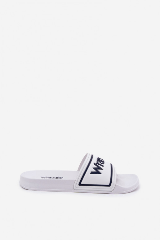 Šlepetės Vyriški INRANGLER AVERELL SLIDER MEN LOIN 20251042.1FG baltos spalvos