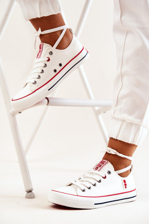 Moteriškas  laisvalaikio batai BIG STAR JJ274123 baltos spalvos